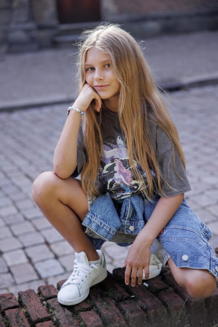 Kinderfotografie in natuurlijk licht, professionele portretfoto 38