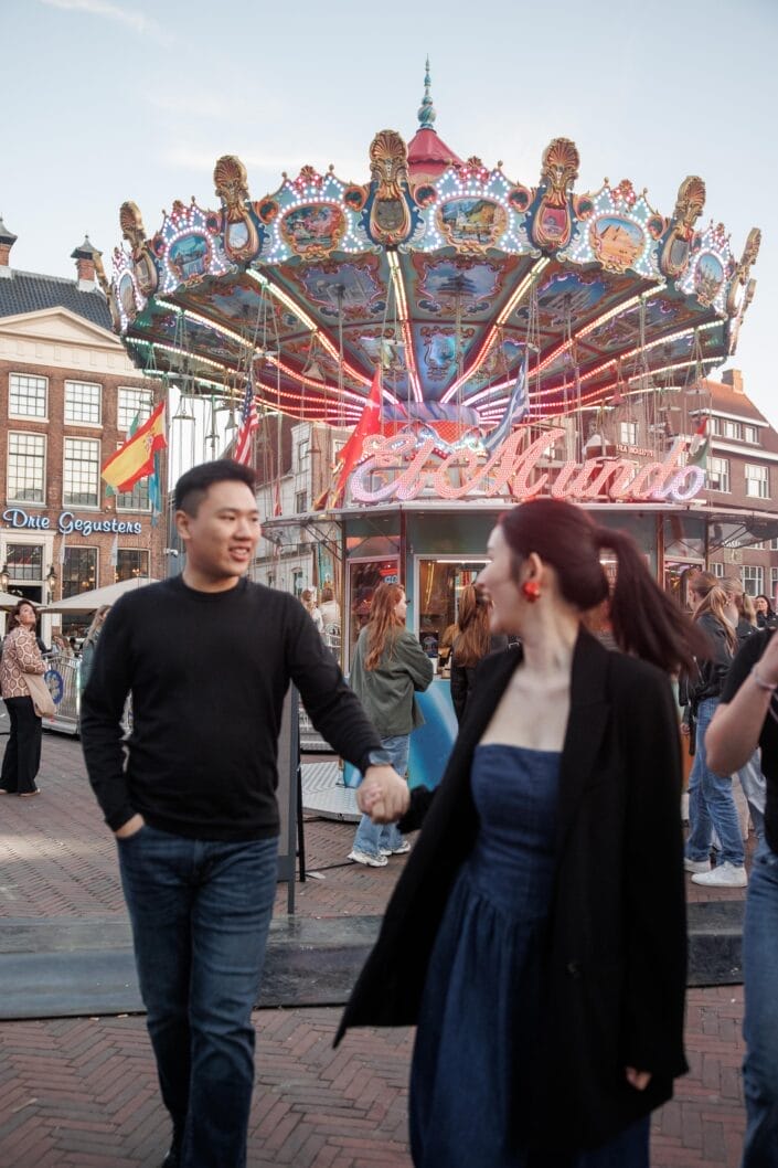 Romantische koppelshoot J&M in Groningen – tijdloze foto 12