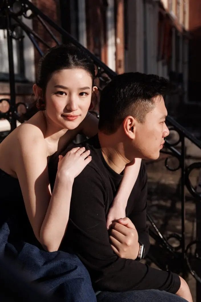 Romantische koppelshoot J&M in Groningen – tijdloze foto 22