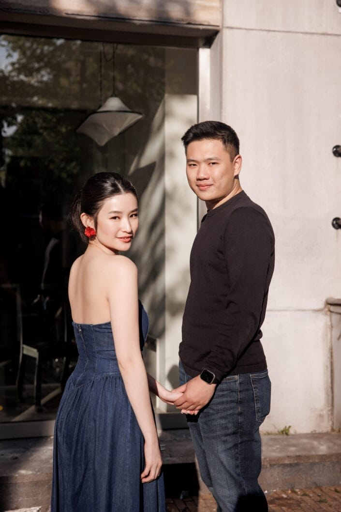 Romantische koppelshoot J&M in Groningen – tijdloze foto 21