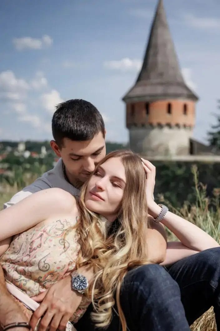 Romantische koppelshoot A&Y in Kyiv – tijdloze foto 04